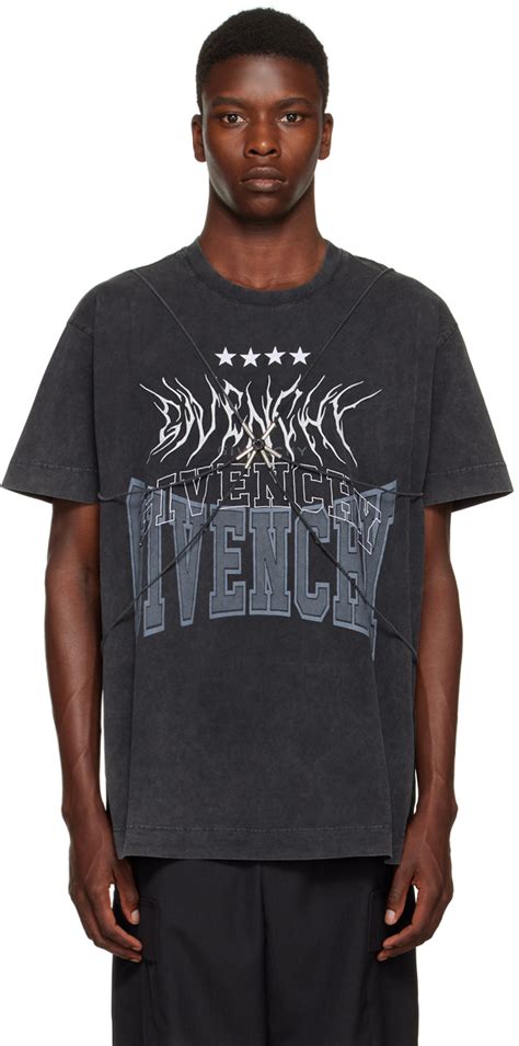 tee-shirt givenchy|givenchy graphic crewneck t shirt.